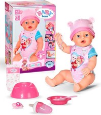 BABY born Emma - 43 cm large Baby Doll - NEW but been out the box, scruffy packa