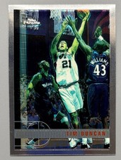 1997-98 Topps Chrome - Tim Duncan #115 (RC) Rookie Card Spurs