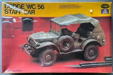 Italeri 819 Dodge WC 56 1:35 Scale Staff Car Model Kit 1/35