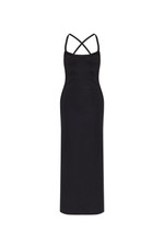 VERSACE Shoulder Strap Black Dress New & Authentic