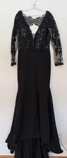 Morilee Madeline Gardner Black Lace Long Formal Dress