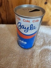 CANETTES DE SODA GAY LA COLA DROITES EN ACIER VIDES G