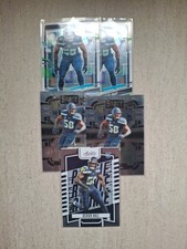 2023 Panini Optic Derick Hall Rated Rookie Seattle Seahawks 5 Card Lot