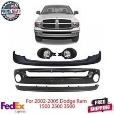 New Front Bumper Fog Lights Kit For 2002-2005 Dodge Ram 1500 2500 3500 New Front Bumper Fog Lights Kit For 2002-2005 Dodge Ram 1500 2500 3500