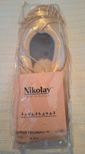 NEW Nikolay Super Triumph 6.5 XXXX M Shank Pointe Shoe Pair New In Packaging