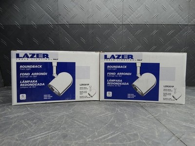 HALO Body Lazer Small Roundback Cylinder Track Light Black Baffle (Lot of 2)