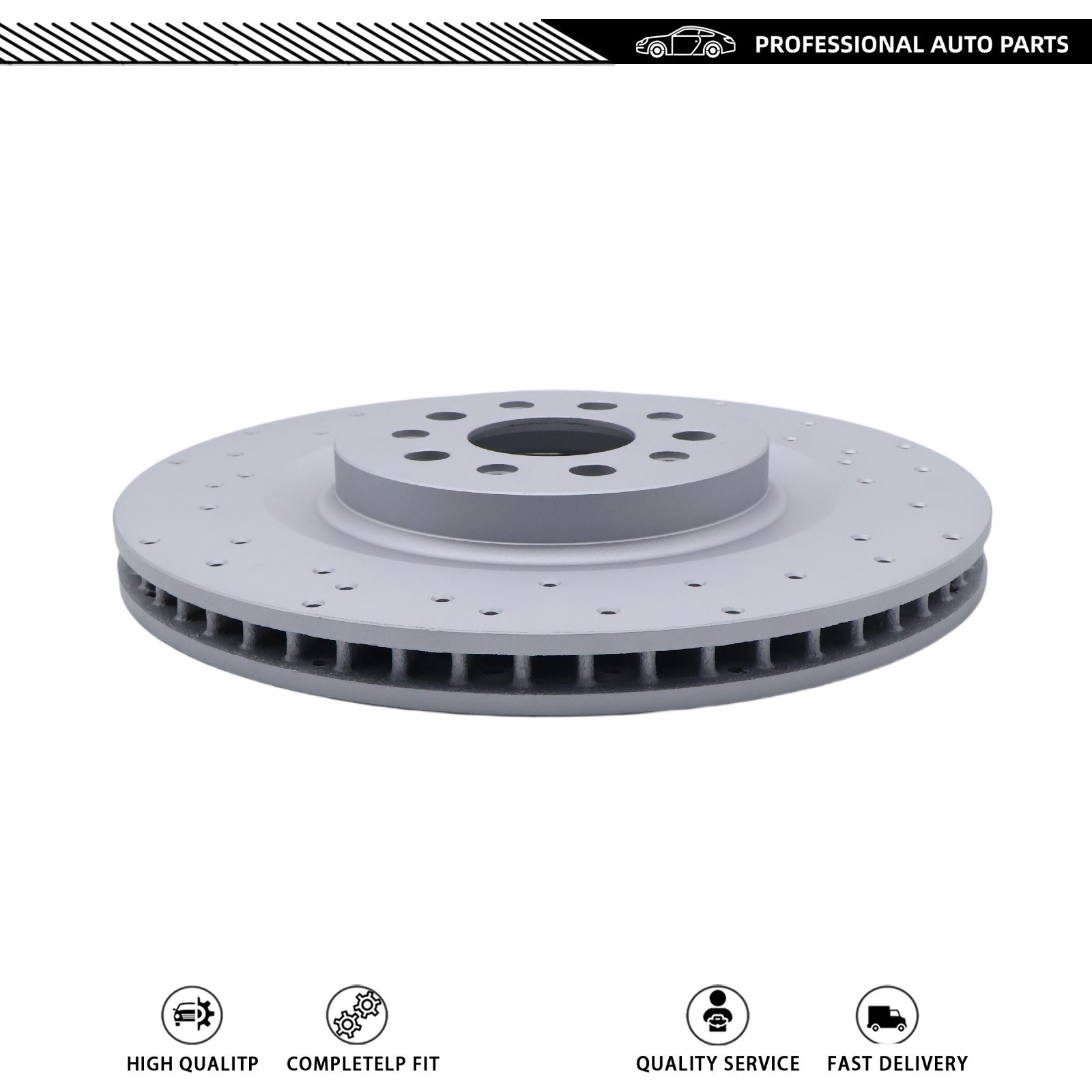 2PCS Rear Replace Rotors 670035019 Fit Maserati Ghibli Quattroporte 2017-2021