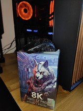 G-Wolves HT-S2 Pro Black Gaming Maus 28,4g 8k...