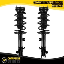 Front Pair Complete Strut & Spring Assemblies for 2018-2021 Ford EcoSport 1.0L