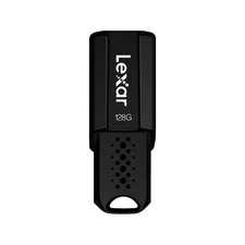 Lexar JumpDrive S80 128GB USB 3.1 Flash Drive Black (LJDS080128G-BNBNU)