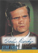Rittenhouse Quotable Star Trek TOS Charles Dierkop Autograph Card A103