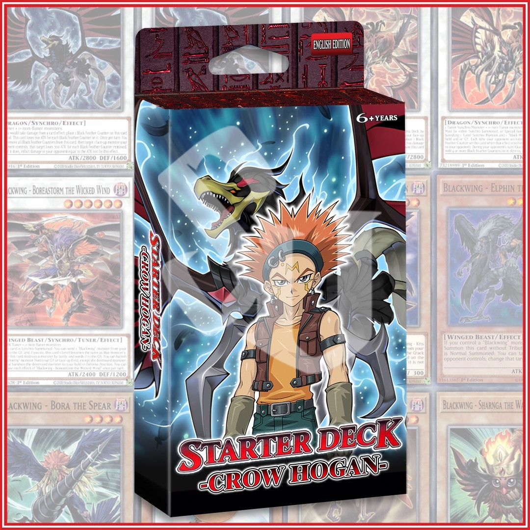 Black-Winged Dragon Blackwing Deck Crow Hogan Custom Yu-Gi-Oh Complete Deck 40+ Black-Winged Dragon Blackwing Deck Crow Hogan Custom Yu-Gi-Oh Complete Deck 40+
