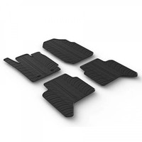 Gummi-FußMatten Ford Ranger 2012-2022 Gledring Passgenau Auto Set
