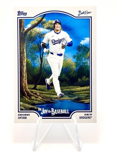2025 Topps X Bob Ross Joy of Baseball Beauty Is Everywhere -#41-SP SHOHEI OHTANI