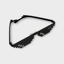 Minecraft Official Merch Black Sunglasses