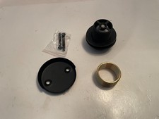 Heavy Duty Push Bathtub Drain Tip-Toe Tub Trim Set with Two-Hole Overflow