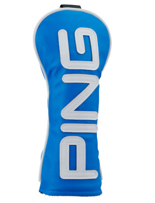 Ping Golf Japan HC-U2508 Color Code Headcover Hybrid Blau Neu
