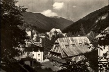 RPPC Sinaia Romania view vintage postcard c779
