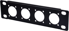 7-Inch 1U D-Series Rack Panel for XLR/HDMI Audio in Deskpi Server Cabinet