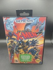 X-Men (Sega Genesis, 1993) Complete w/ Manual, No Poster, Authentic Tested