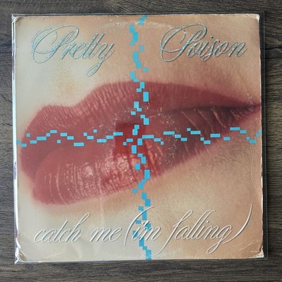 Pretty Poison - Catch Me (I'm Falling) 12'' Vinyl Single 7 96752-0 VTG EX/VG+