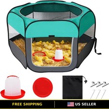 Portable Easy to Clean Chicken Brooder Kit - Fast Assembly for Chicks