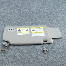 06 - 12 Subaru Tribeca Left Driver Sun Visor Shade Lighted Gray Homelink Oem 06 - 12 Subaru Tribeca Left Driver Sun Visor Shade Lighted Gray Homelink Oem