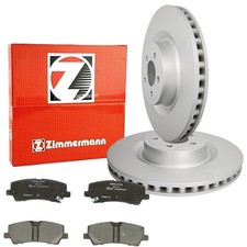 ZIMMERMANN SPORT Bremsscheiben 330mm + Beläge Hinten für FORD MUSTANG MK6