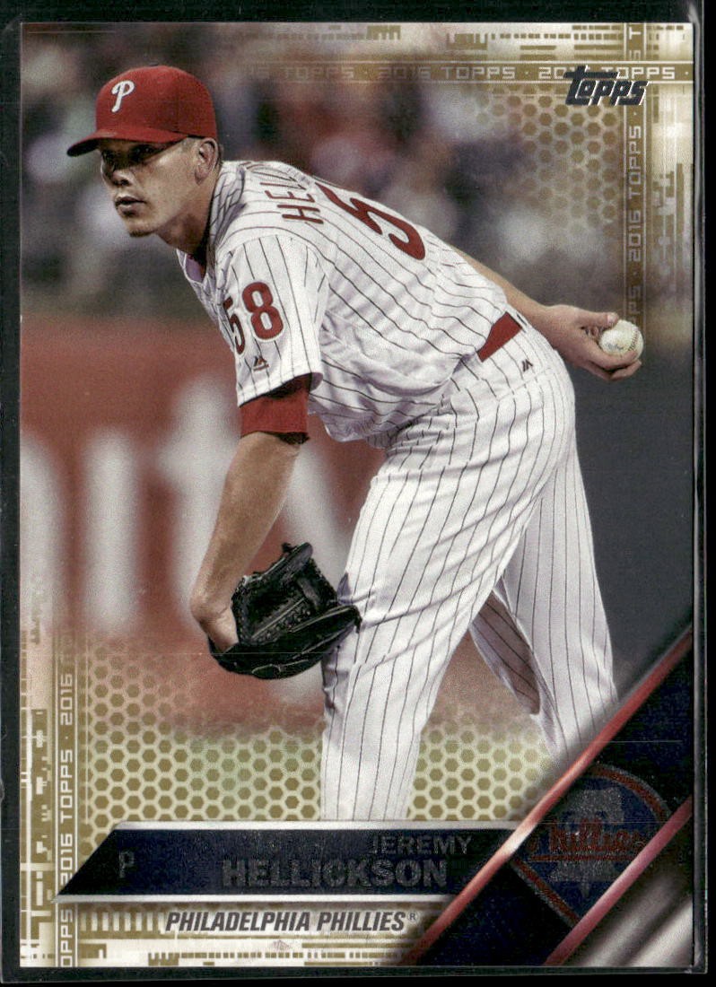 2016 Topps Update Series - Jeremy Hellickson #US185 Gold /2016