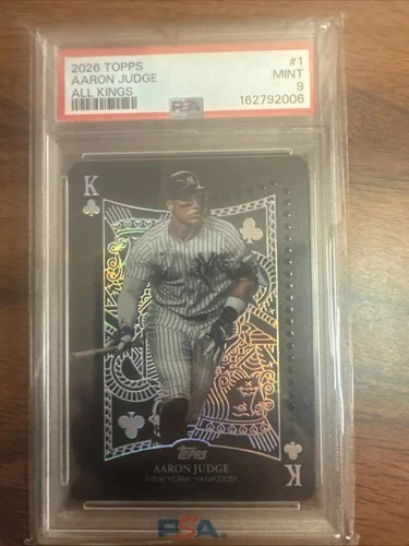 2026 Topps Series 1 Aaron Judge Base (PSA 9)