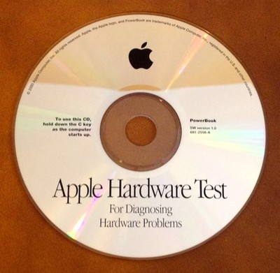 PowerBook G4 AHT Disc v1.0 691-2558-A / Macintosh Computer Software