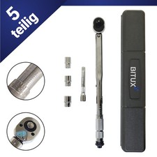 Radmutterschlüssel Ratsche Radwechselset PKW KFZ Motorrad 1/2" 40-210Nm Bituxx