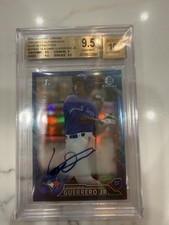 2016 Bowman Chrome Prospects Vladimir Guerrero Jr. Auto Blue /150 BGS 9.5 RC