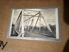 Bridge Over Kaskaskia River Vandalia, Illinois Postcard