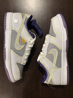 New Nike Dunk Low Union LA Passport Pack Lakers Size 9.5 Mens DJ9649-500