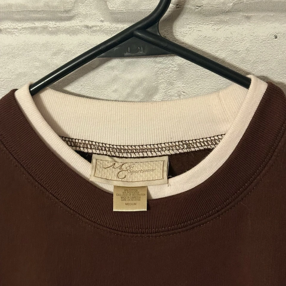 Sudadera De Colección Bordada Para Mujer Navidad Talla M Pan de Jengibre Nietos Vacaciones Foto 3 de 4