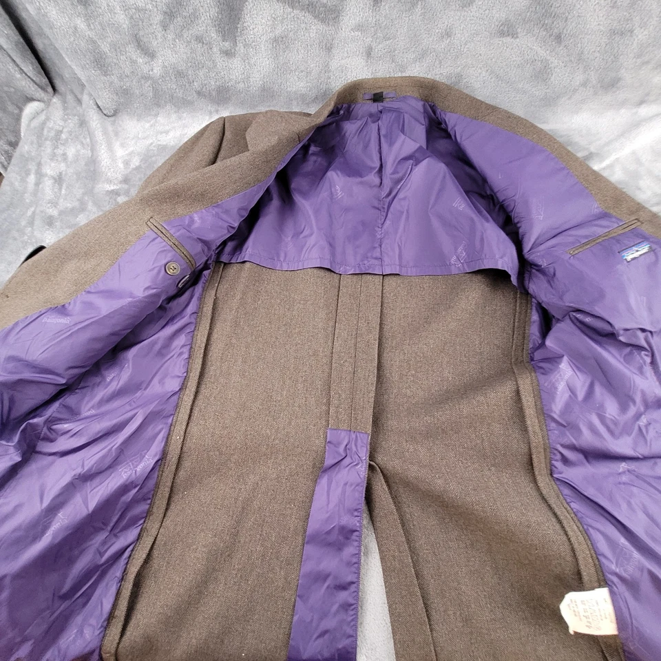 Blazer Patagonia Espiga Para Hombre 42L Vintage Mezcla Poli/Nylon Marrón Foto 4 de 4