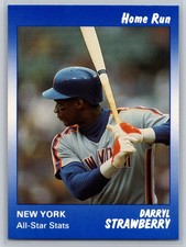 1991 Star Home Run #31 Darryl Strawberry PR 1500 New York Mets
