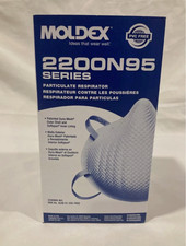 Moldex 2201N95 Particulate Respirator Mask - Medium/Large - 20 Respirators