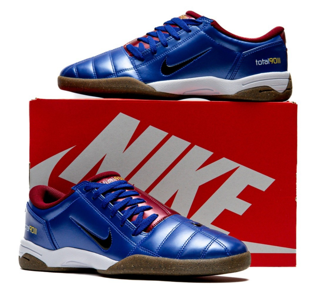Nike Total 90 3 FC Barcelona Men\'s Sz 9.5 Soccer Hyper Royal Red HQ2851-401 nby s-l400.jpg main image 4