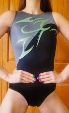 Gymnastics Leotard Adult Small AS Competition Dance Aerialist Costume