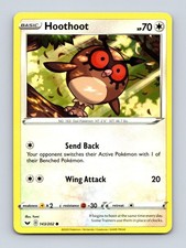 Pokemon Hoothoot 143/202 Sword & Shield Common LP