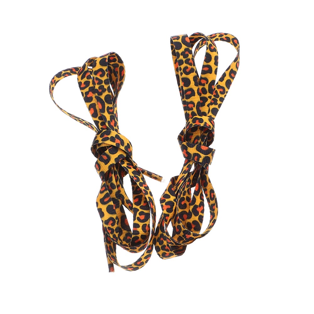 APL Lacci Con Motivo Leopardato Accessori Scarpe Elasticizzati Per Bambini