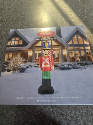 NIB - 10 ft Nutcracker Christmas Inflatable.  St Nicholas Square