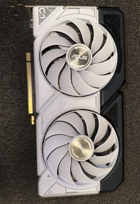 ASUS Dual GeForce RTX 4060 Ti White OC 8GB GDDR6 Graphics Card 