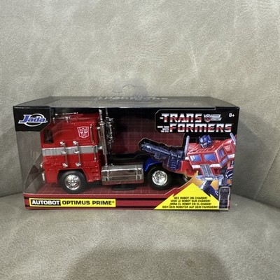 Jada Toys   Transformers G1 Optimus Prime   1:24 Die-Cast   Ships Immediately