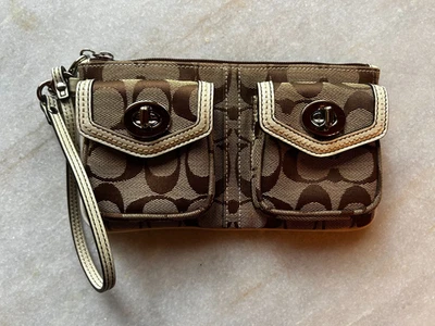 Coach Turnlock Wallet for sale - eBay
