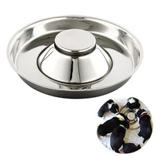 Puppy Bowl For Litter, 1 Puppy Food Bowl, Stainless Steel Puppy