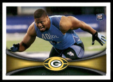 2012 Topps #322 Nick Perry Rookie RC Green Bay Packers football card. rookie card picture