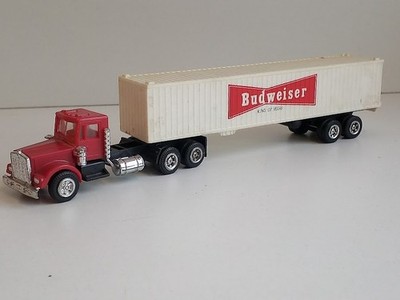  Container-Sattelzug °Budweiser° 1:87 H0 Herpa #079/6